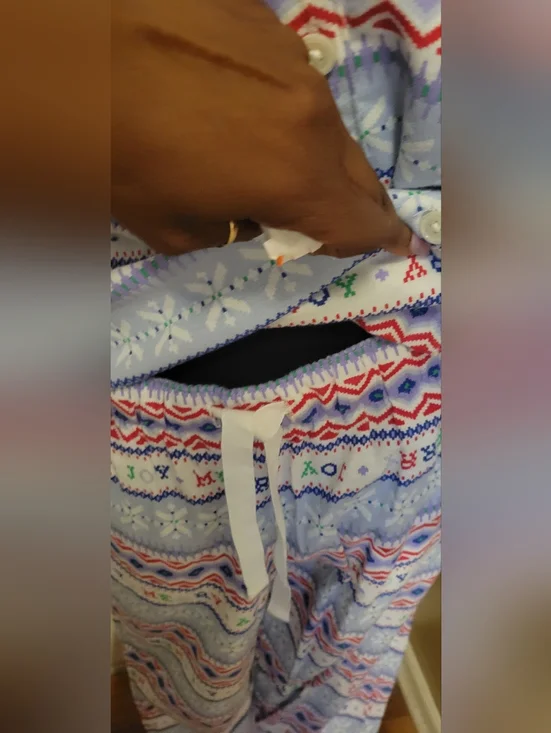 Old Navy Christmas Cozy Printed Pajama Set — Size Small, NWT - Picture 7 of 9